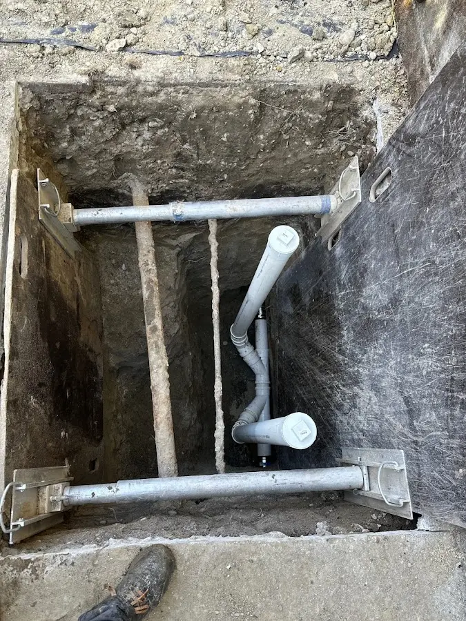 Experienced plumber completing Gas Line Repair work in Colonial Beach